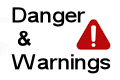 West Arthur Danger and Warnings